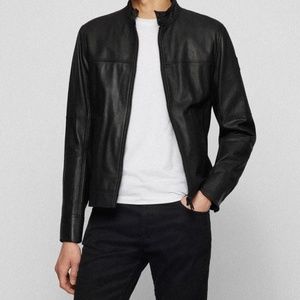 Hugo Boss Leather Jacket